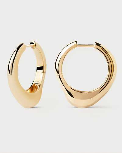 Aurora Curve Hoops