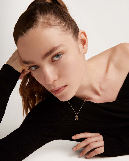 Mosaïque Letter Necklace