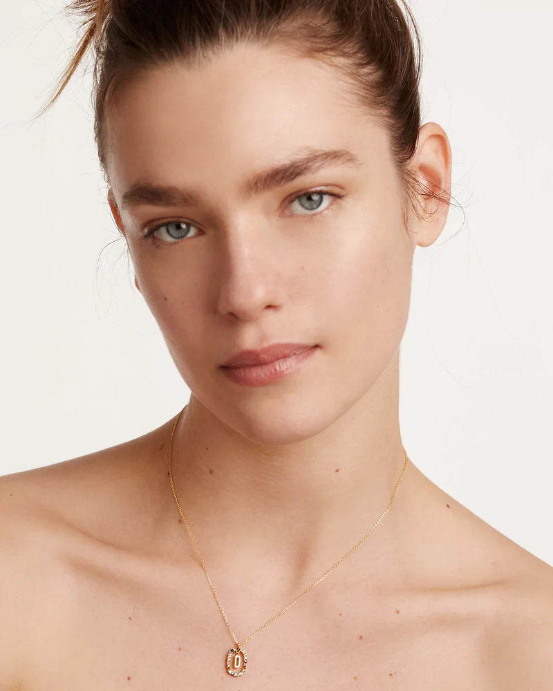 Mosaïque Letter Necklace