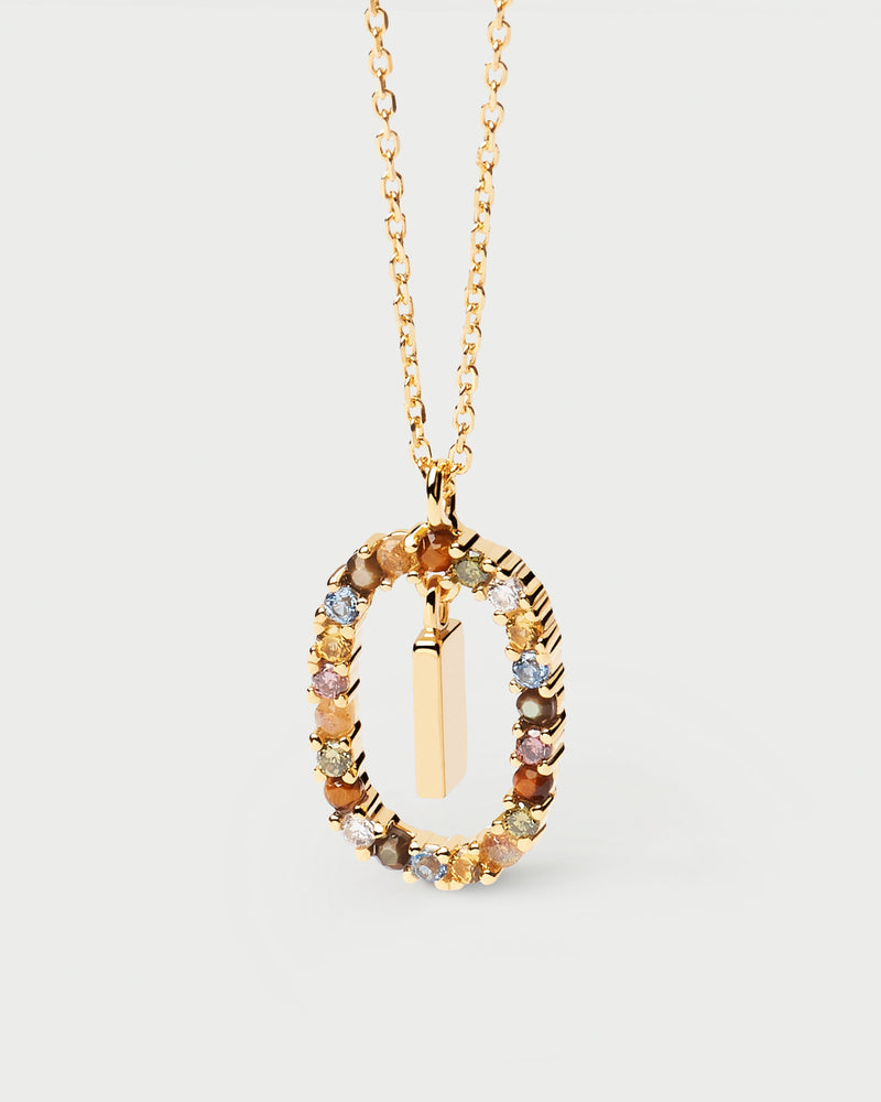 Mosaïque Letter Necklace