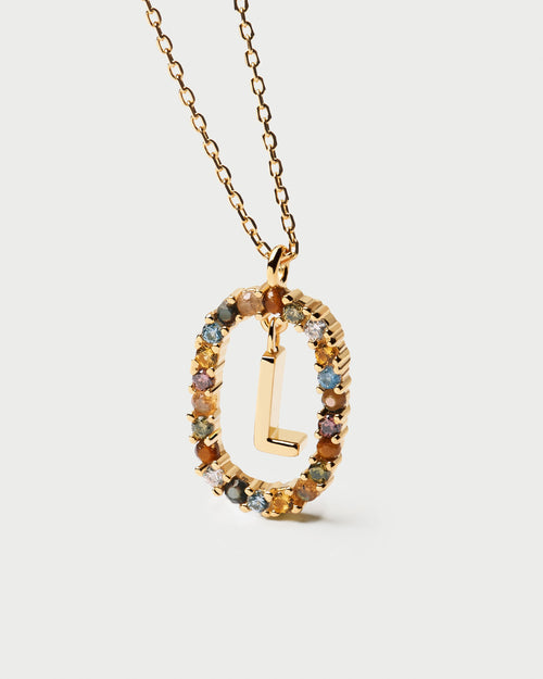 Mosaïque Letter Necklace
