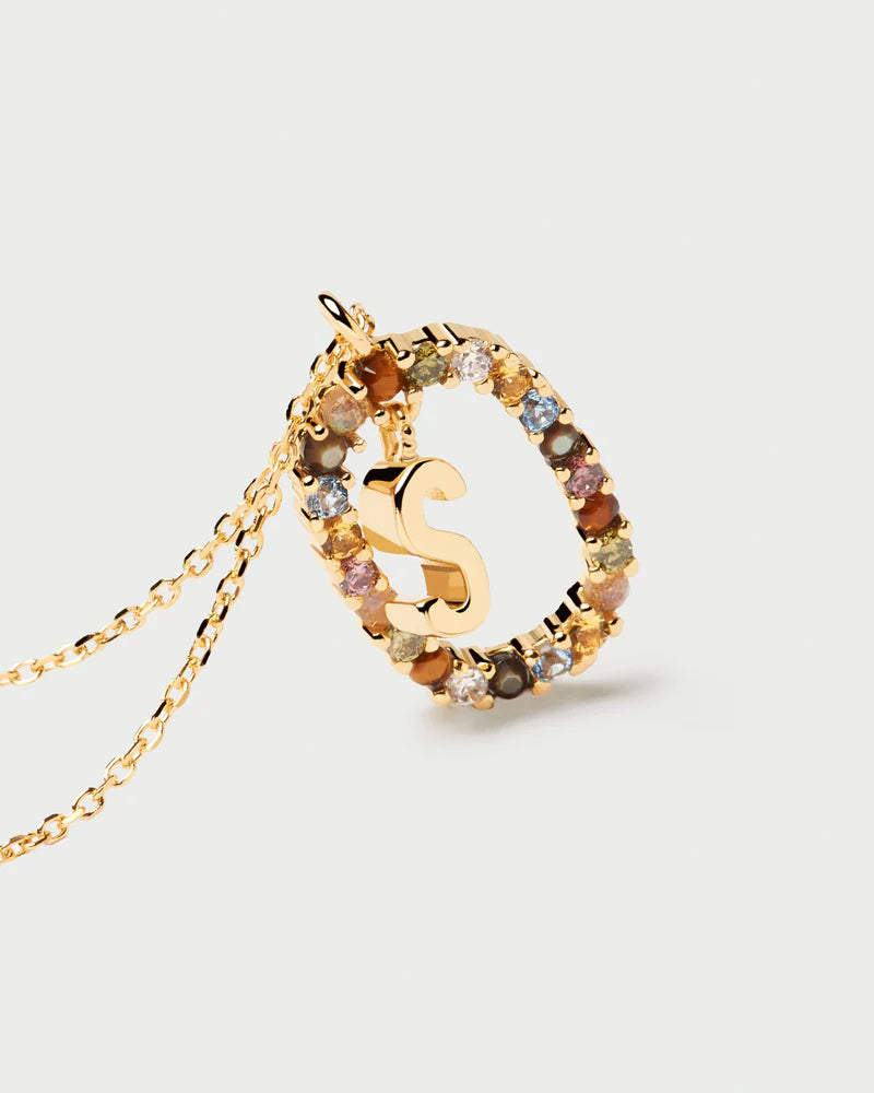 Mosaïque Letter Necklace