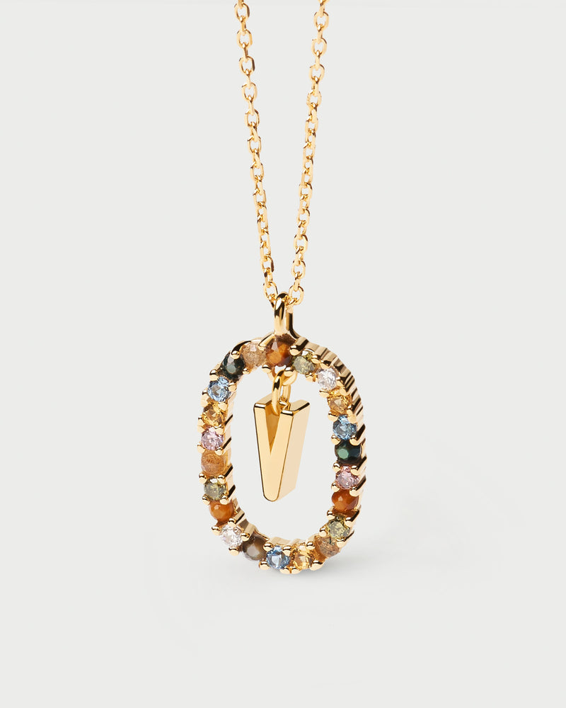 Mosaïque Letter Necklace
