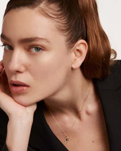 Mosaïque Letter Necklace