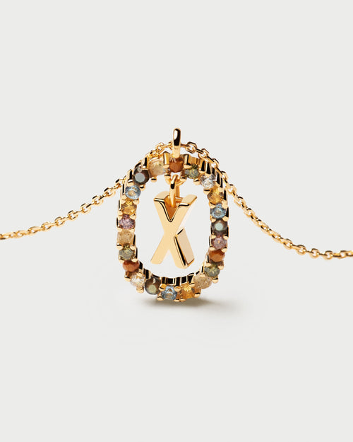 Mosaïque Letter Necklace