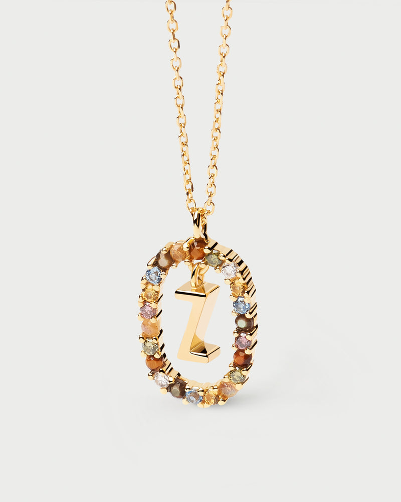 Mosaïque Letter Necklace