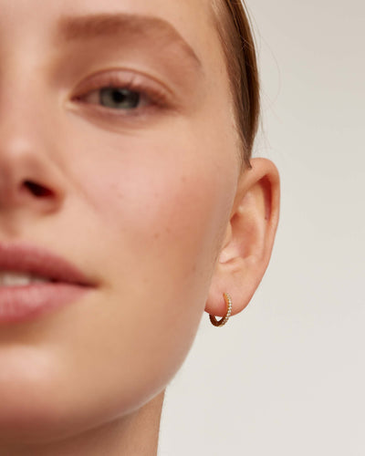 White Classic Hoops