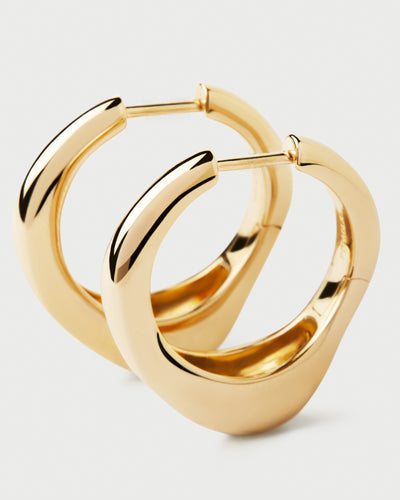 Aurora Curve Hoops