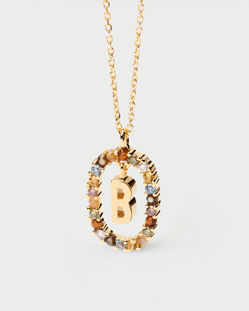 Golden Hour Letter Necklace