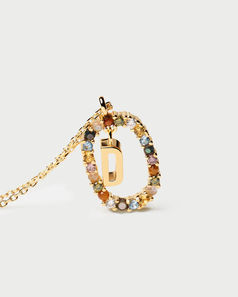 Golden Hour Letter Necklace