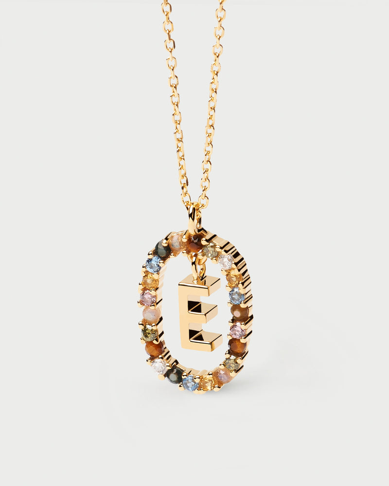 Golden Hour Letter Necklace