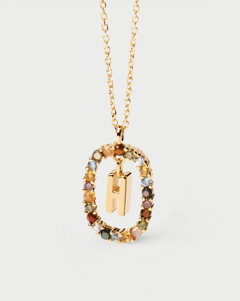 Golden Hour Letter Necklace