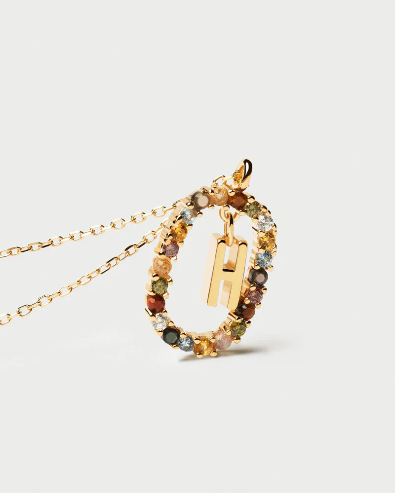 Golden Hour Letter Necklace