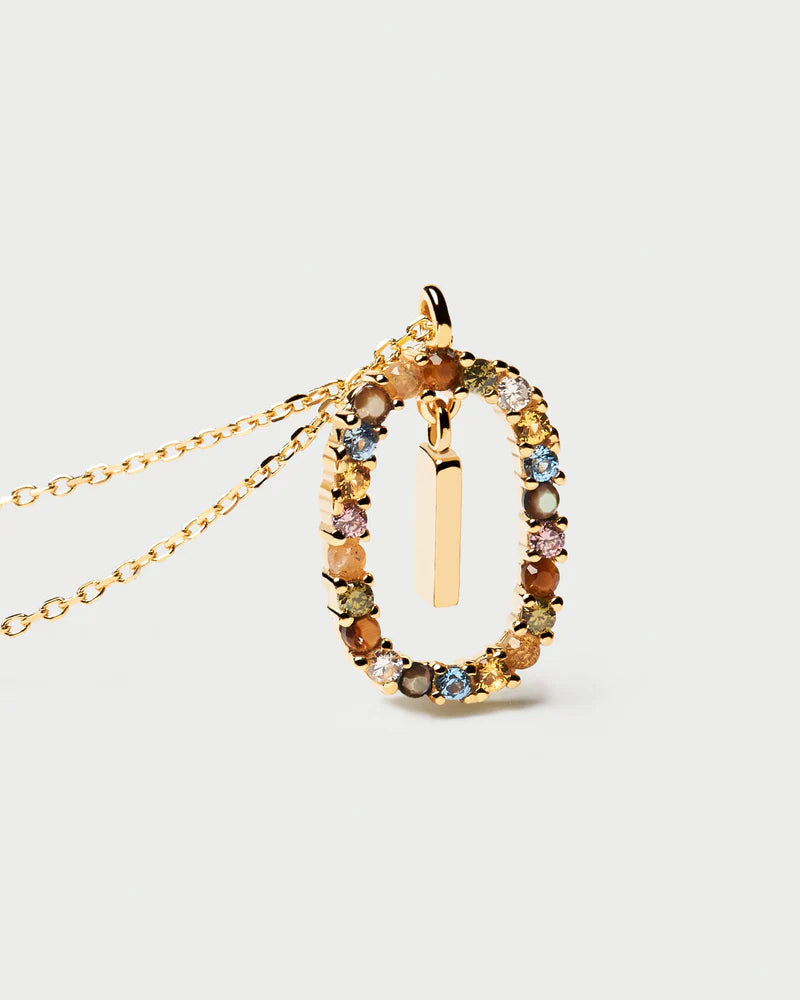 Golden Hour Letter Necklace