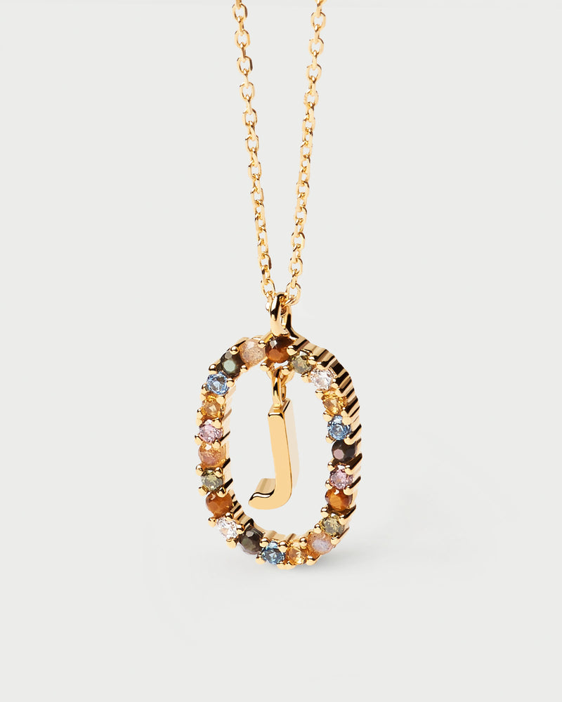 Golden Hour Letter Necklace