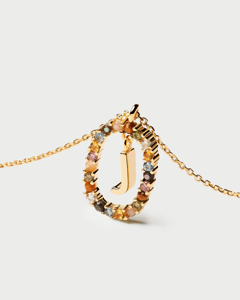 Golden Hour Letter Necklace