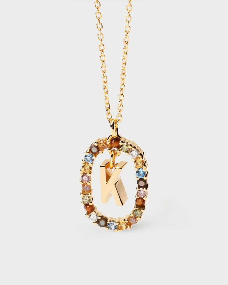 Golden Hour Letter Necklace