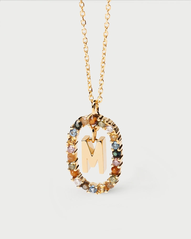 Golden Hour Letter Necklace