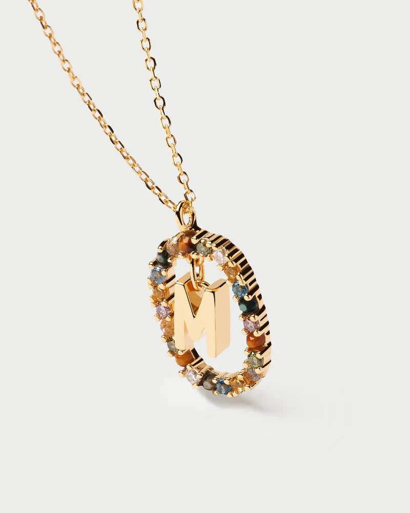 Golden Hour Letter Necklace