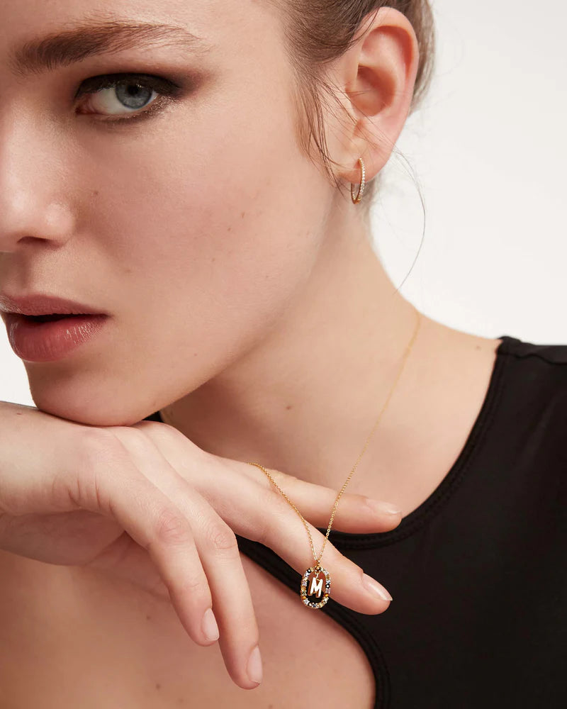 Golden Hour Letter Necklace