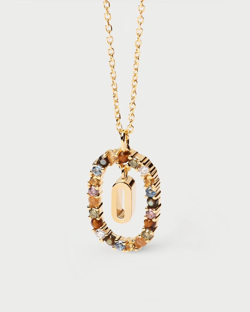 Golden Hour Letter Necklace