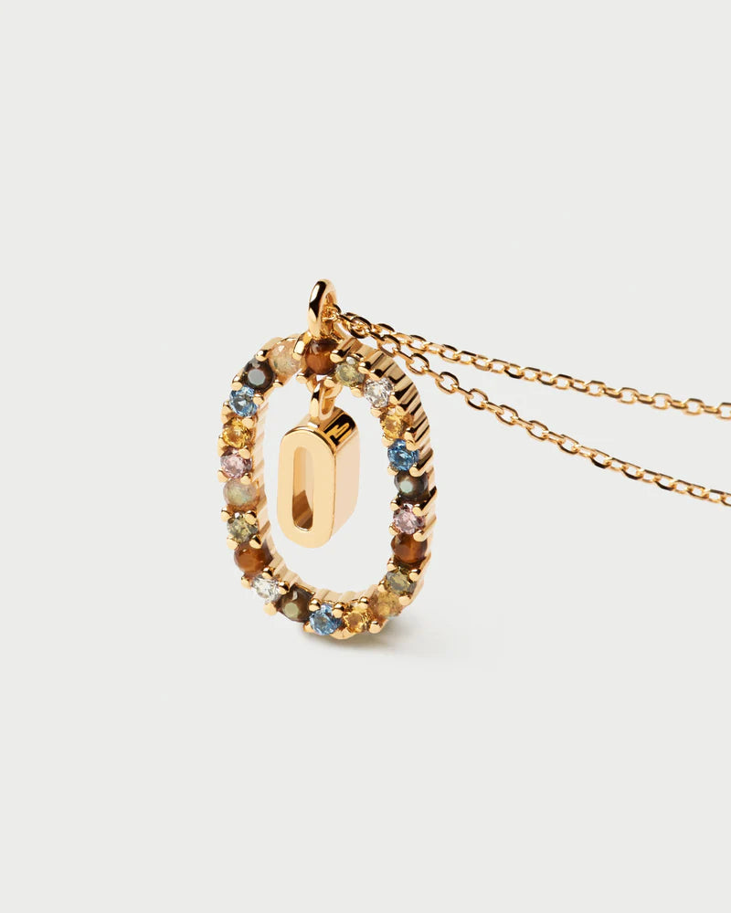 Golden Hour Letter Necklace