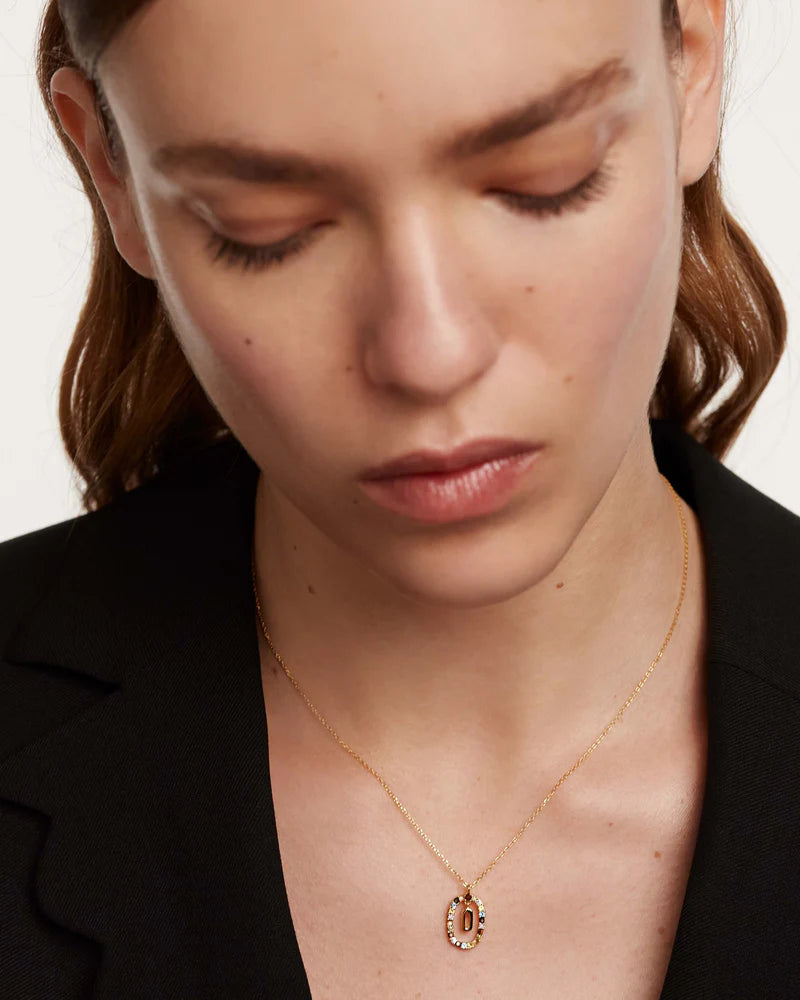 Golden Hour Letter Necklace