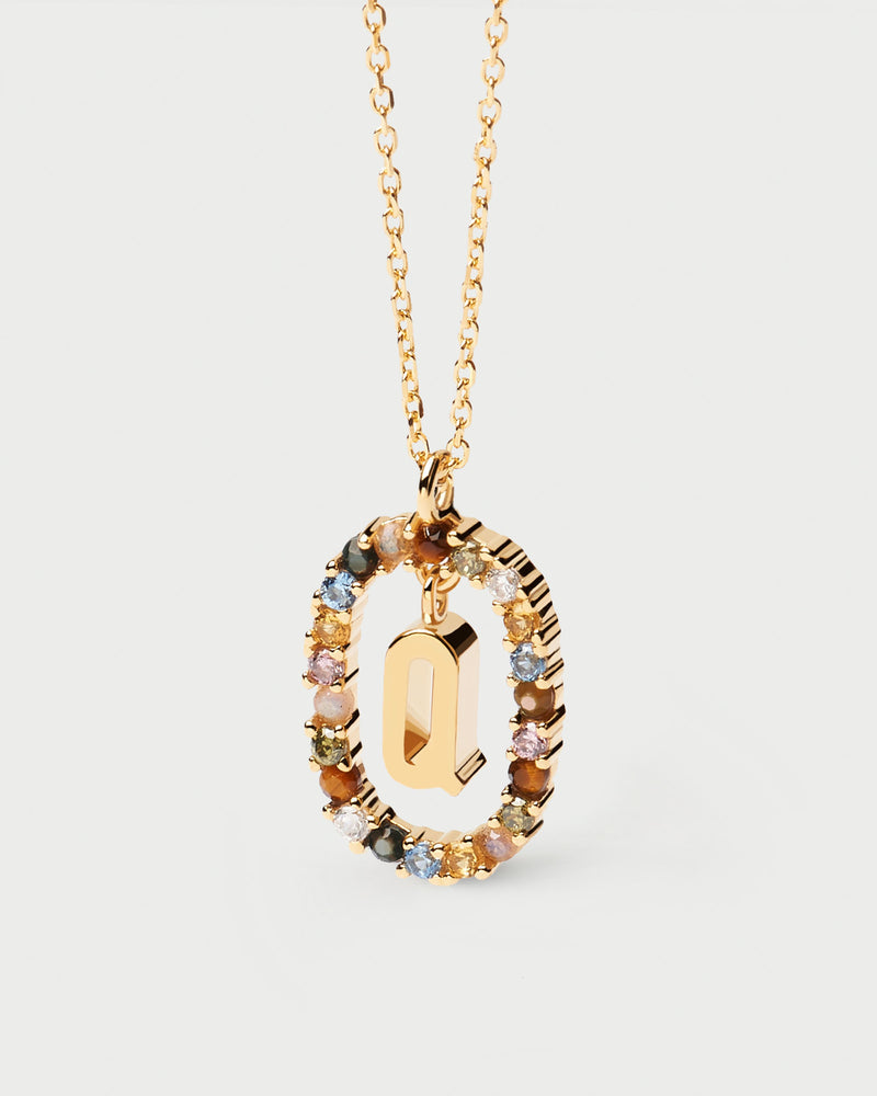 Golden Hour Letter Necklace