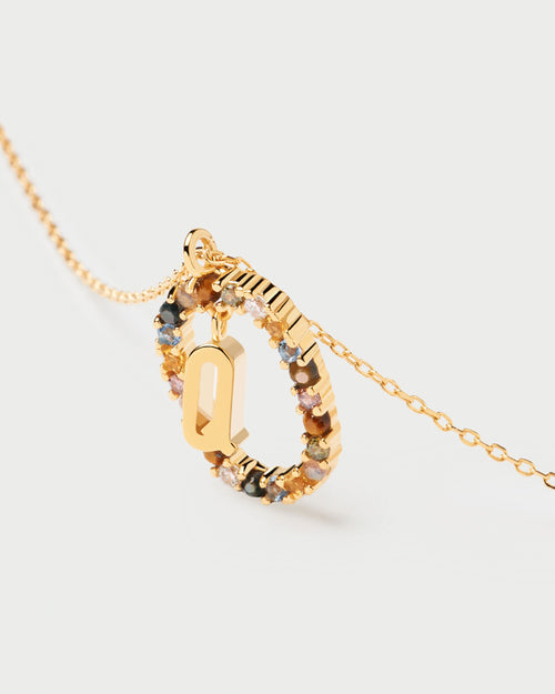 Golden Hour Letter Necklace