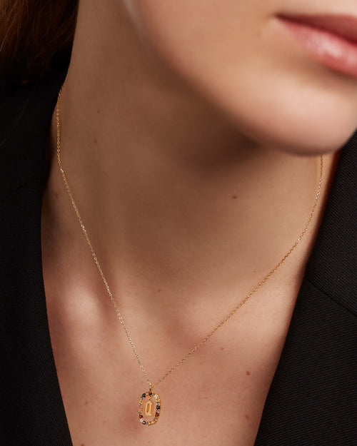 Golden Hour Letter Necklace