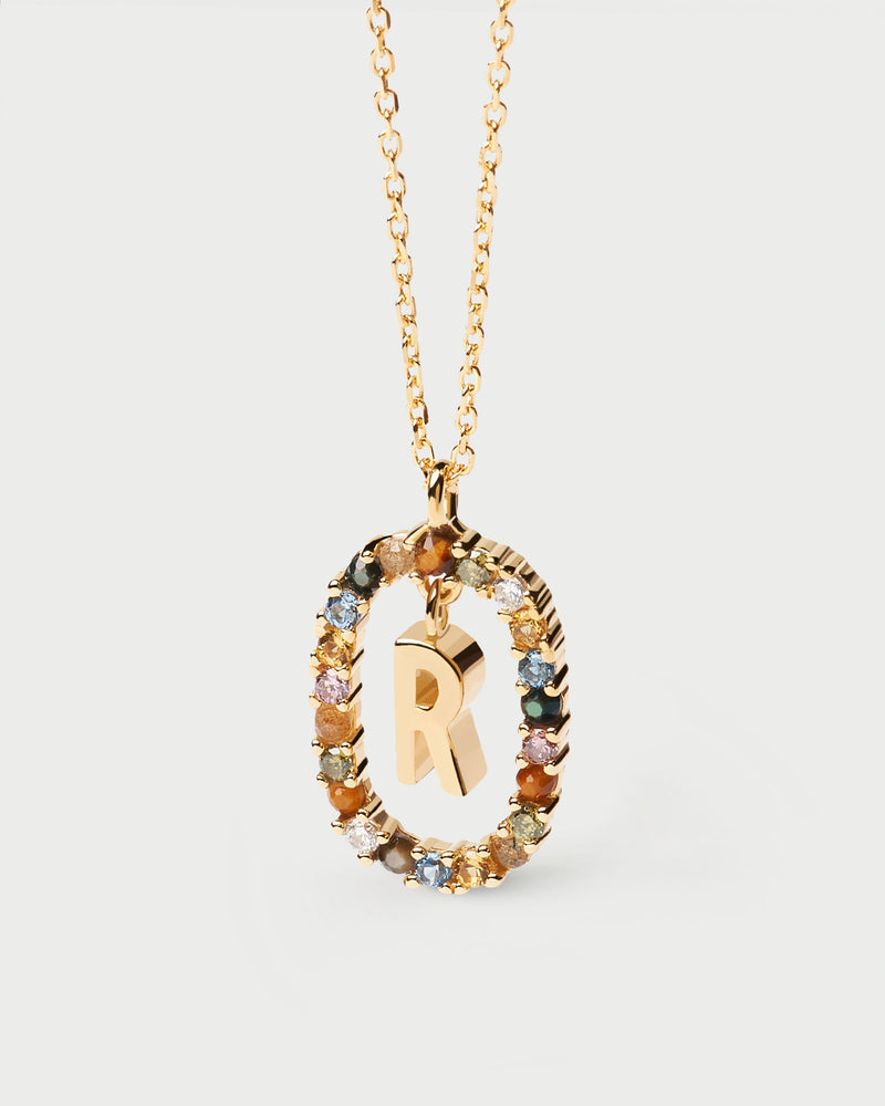 Golden Hour Letter Necklace