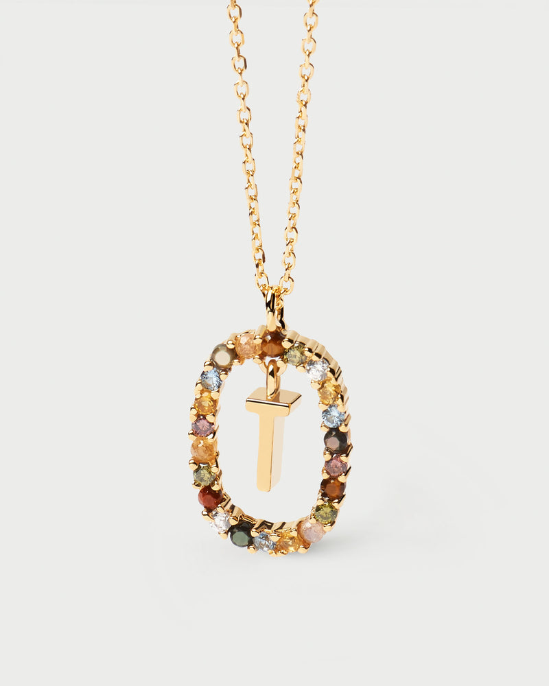 Golden Hour Letter Necklace