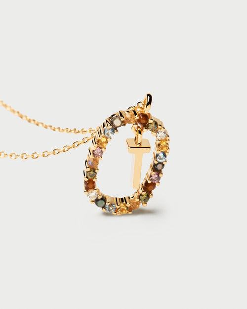 Golden Hour Letter Necklace