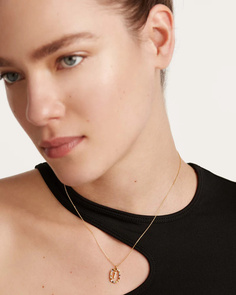 Golden Hour Letter Necklace