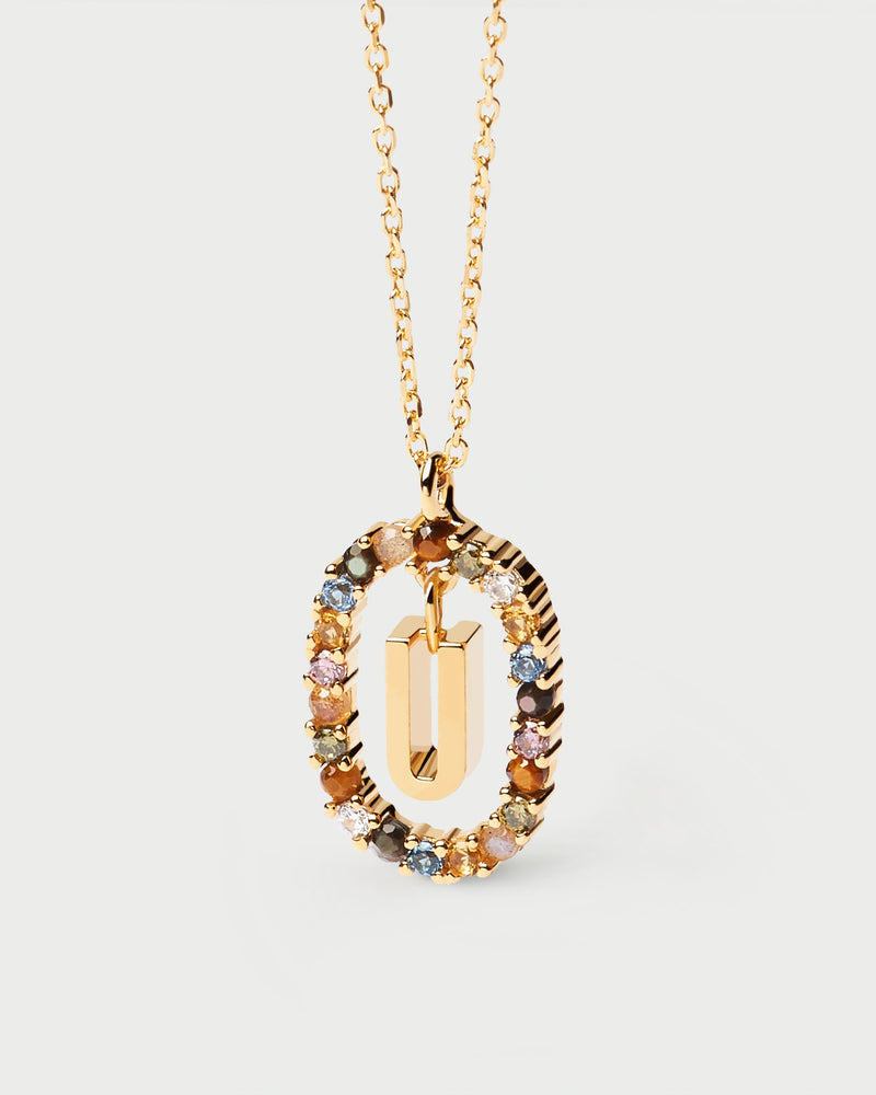 Golden Hour Letter Necklace