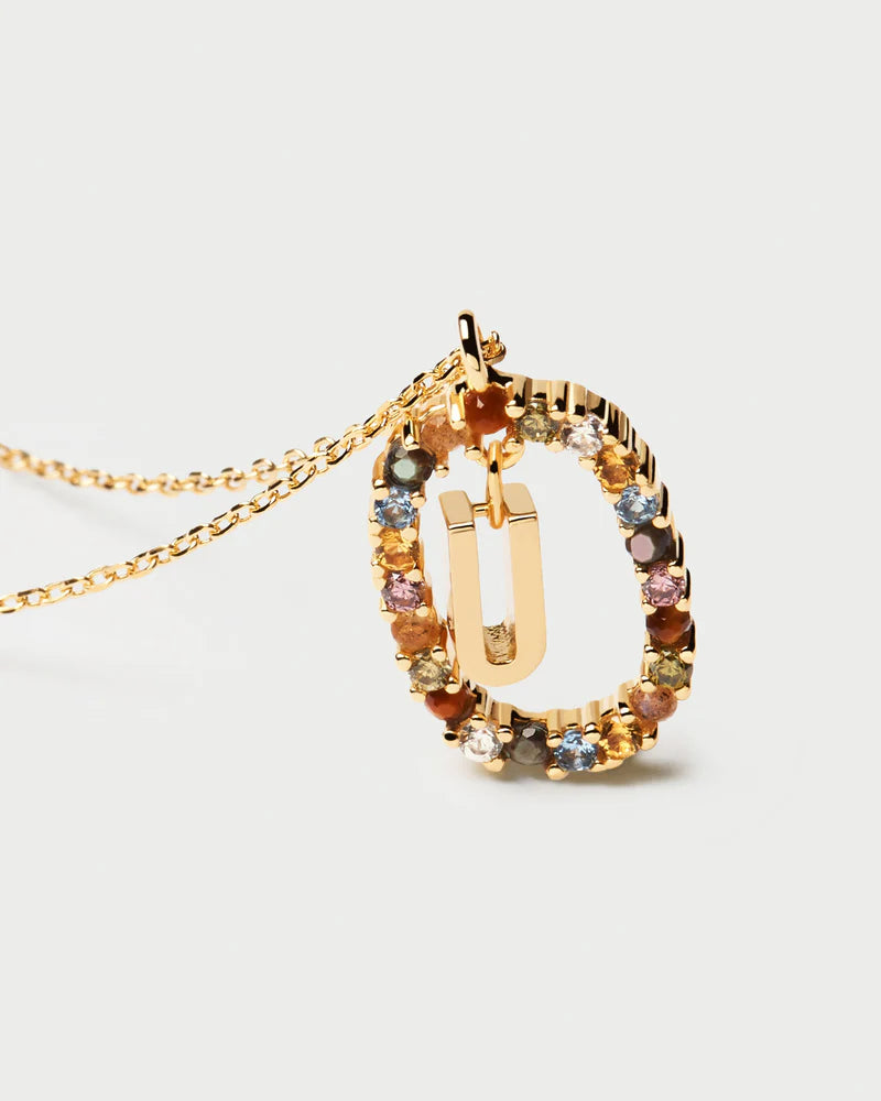 Golden Hour Letter Necklace