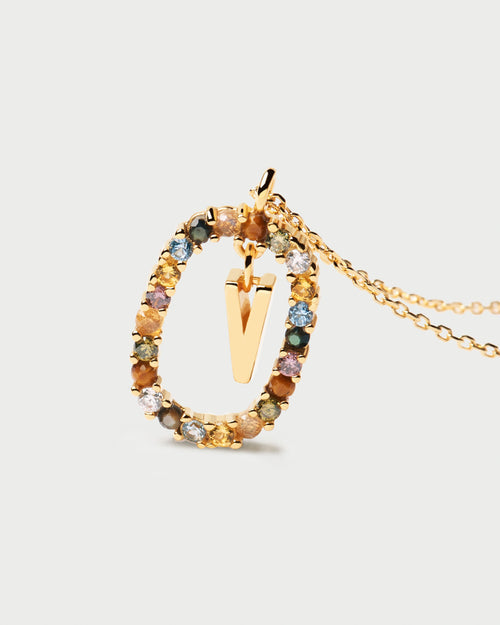 Golden Hour Letter Necklace