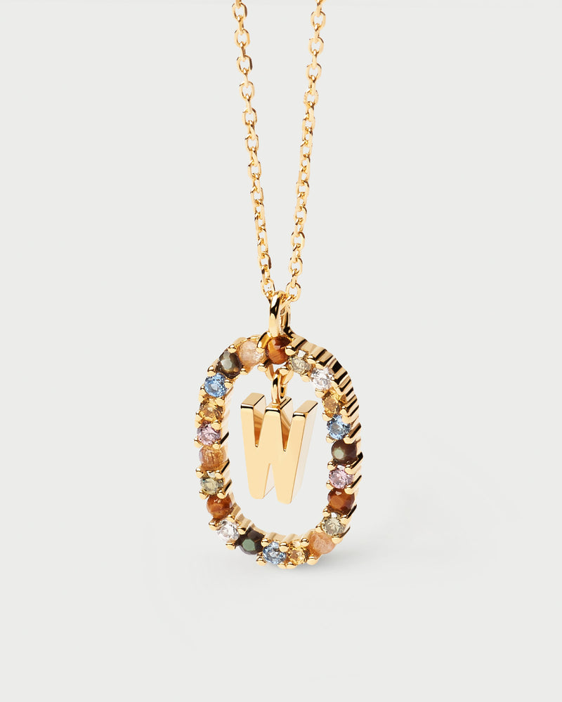 Golden Hour Letter Necklace