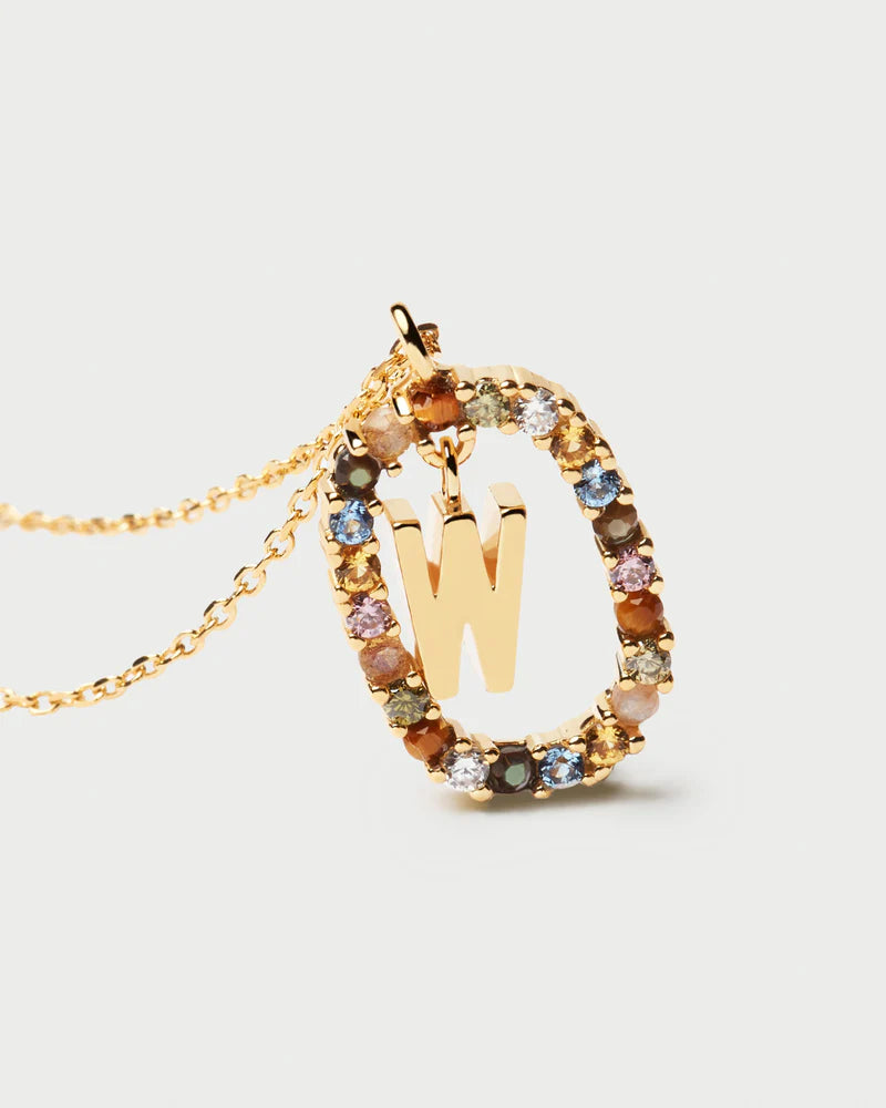 Golden Hour Letter Necklace