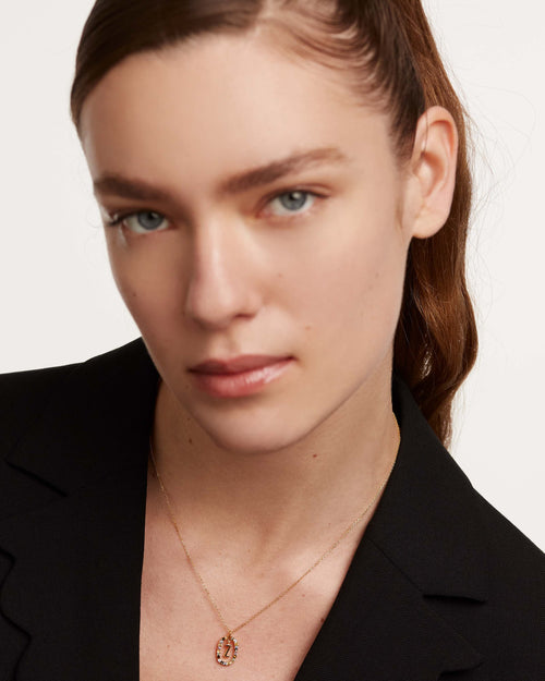 Golden Hour Letter Necklace