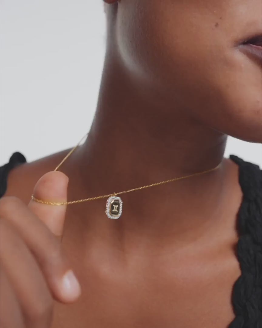 Midnight Zodiac Necklace