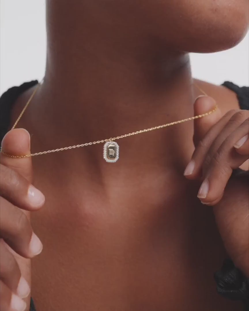 Midnight Zodiac Necklace