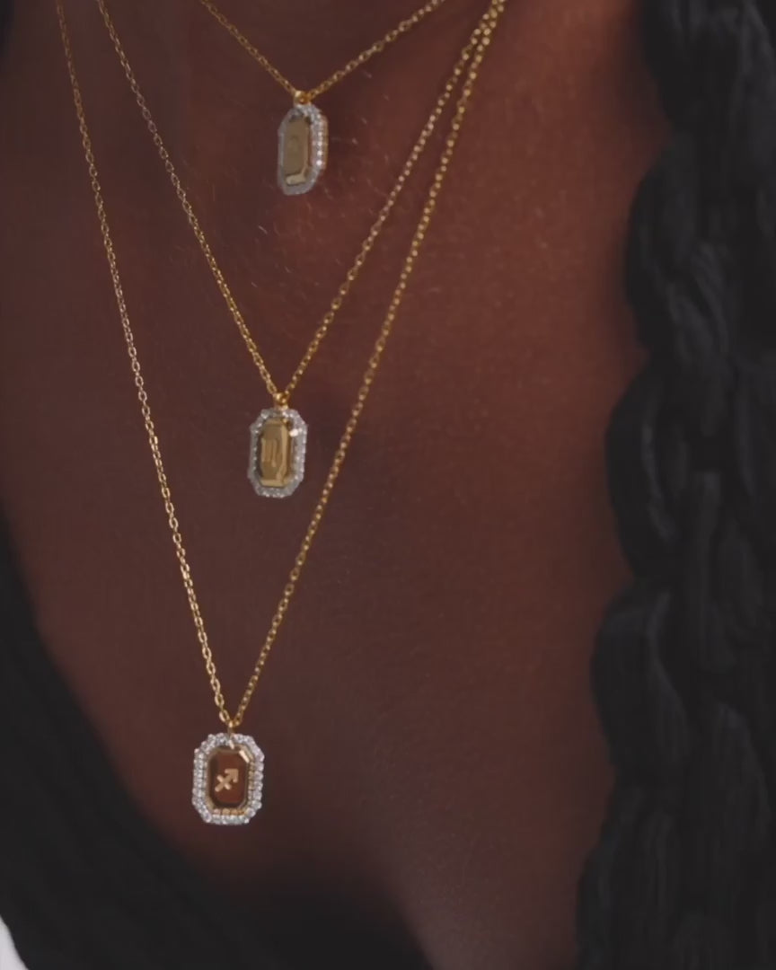 Midnight Zodiac Necklace