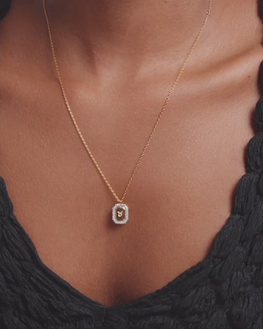 Midnight Zodiac Necklace